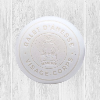 Savons Cocooning Savonnerie Sarreguemines GALET SOIN ARGILE BLANCHE